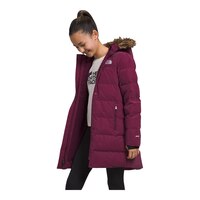 The North Face Girls' North Long Down Parka Front_Angled_Left