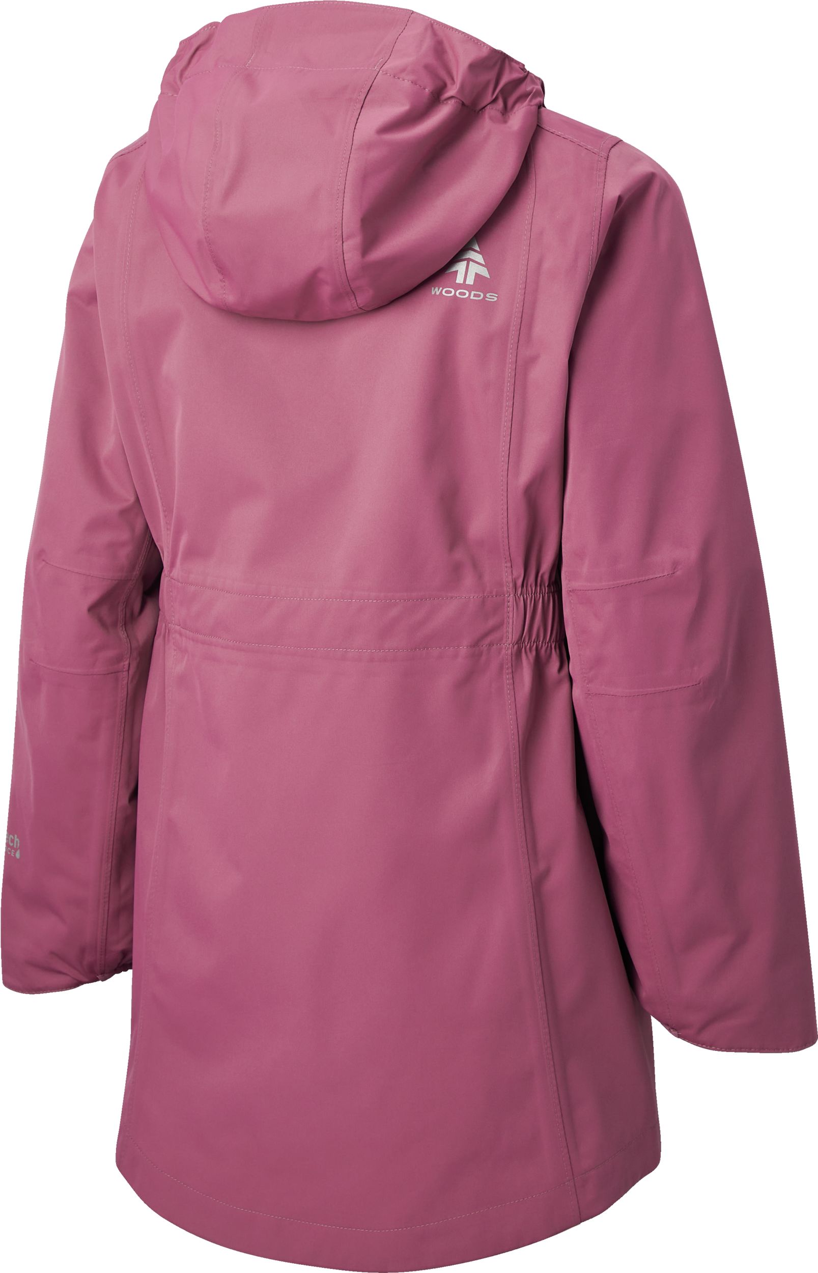 Woods Girls' Monolith II 2L Rain Jacket
