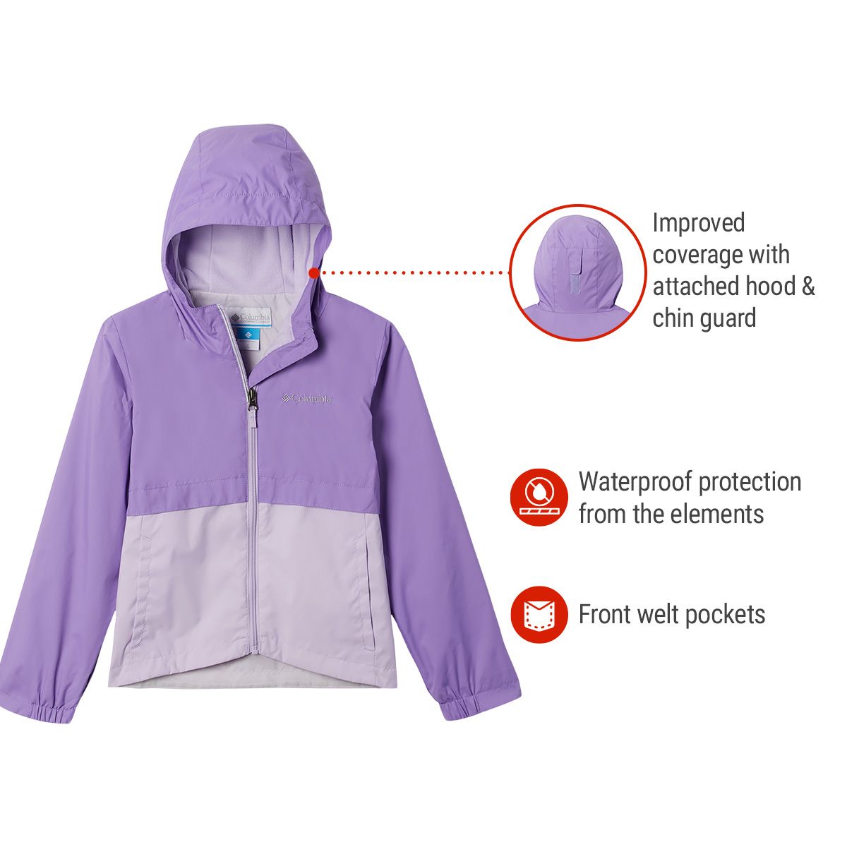 Columbia Kids' Unisex Rain Zilla Jacket