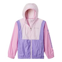 Columbia Girls' Lily Basin™ Rain Jacket Front_Flat