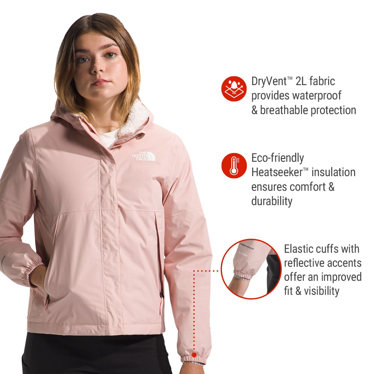 The North Face Kids’ Antora Rain Jacket