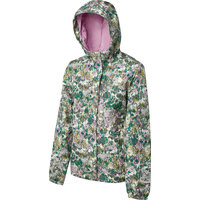 The North Face Kids' Printed Antora Rain Jacket Front_Three_Fourths_Angled_Left
