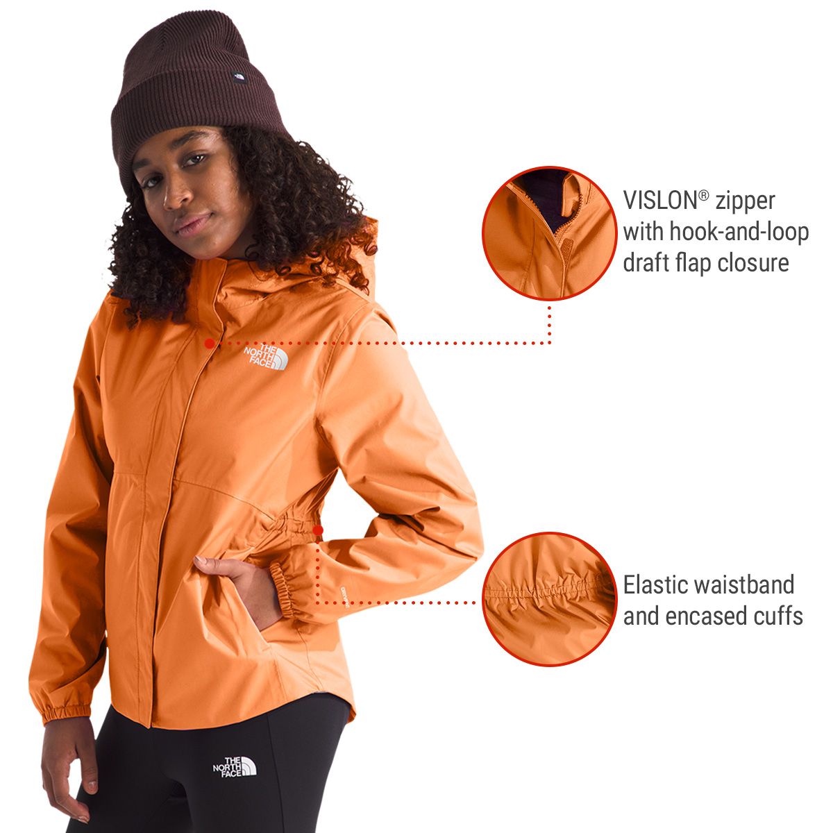 The North Face Kids' Antora Rain Jacket