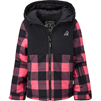 Ripzone Girls' Twilight Puffy Ski Jacket Front_Flat