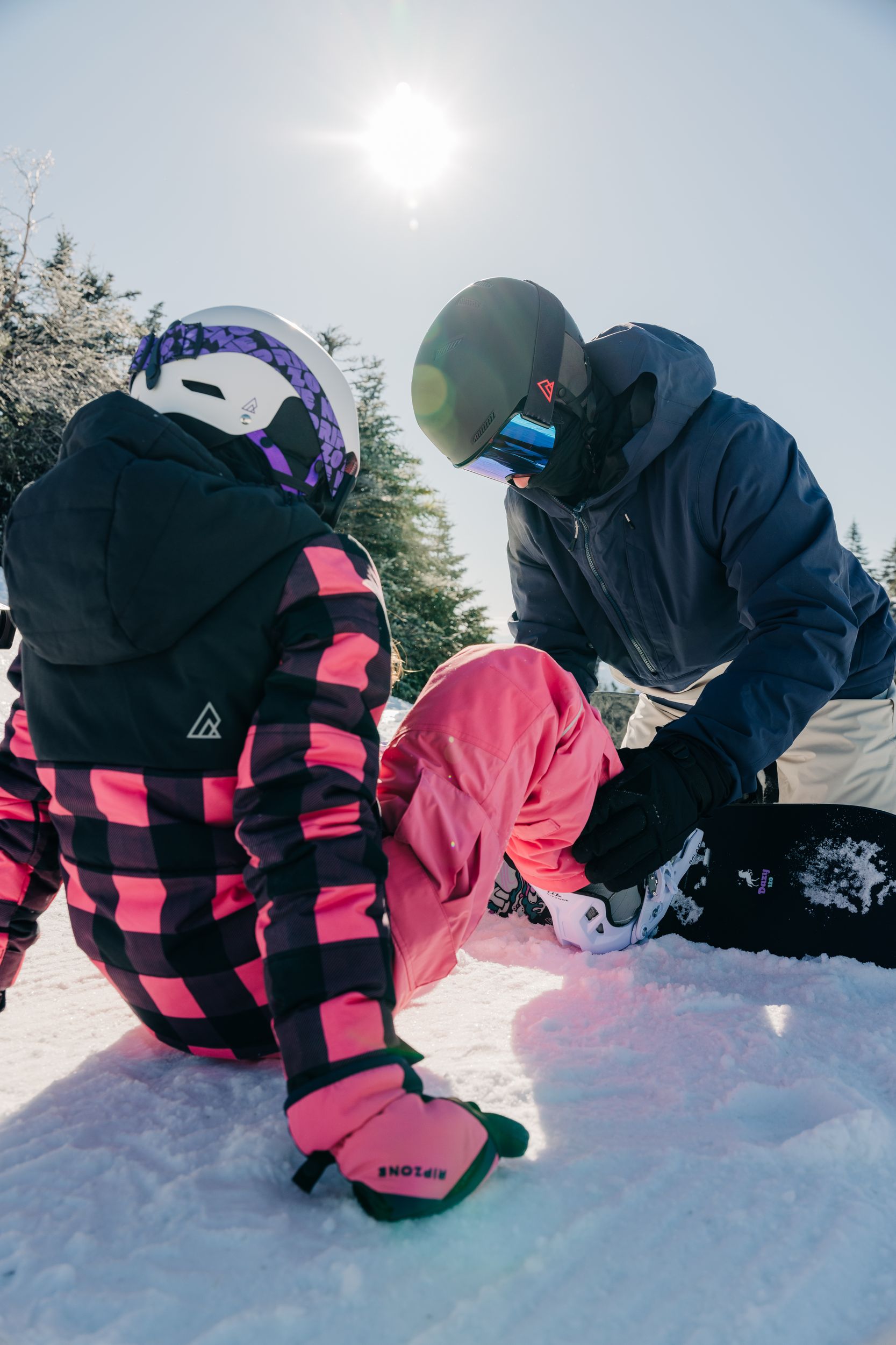 Ripzone Dazy Kid's Twin Flat Snowboard 2024