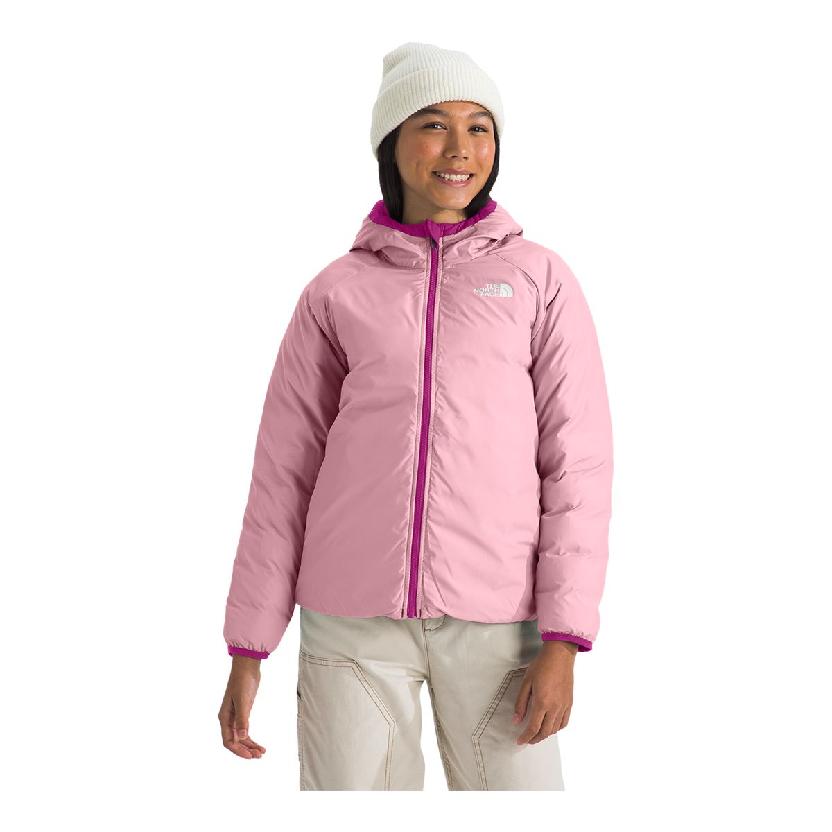 The North Face Girls'Perrito Hooded Jacket