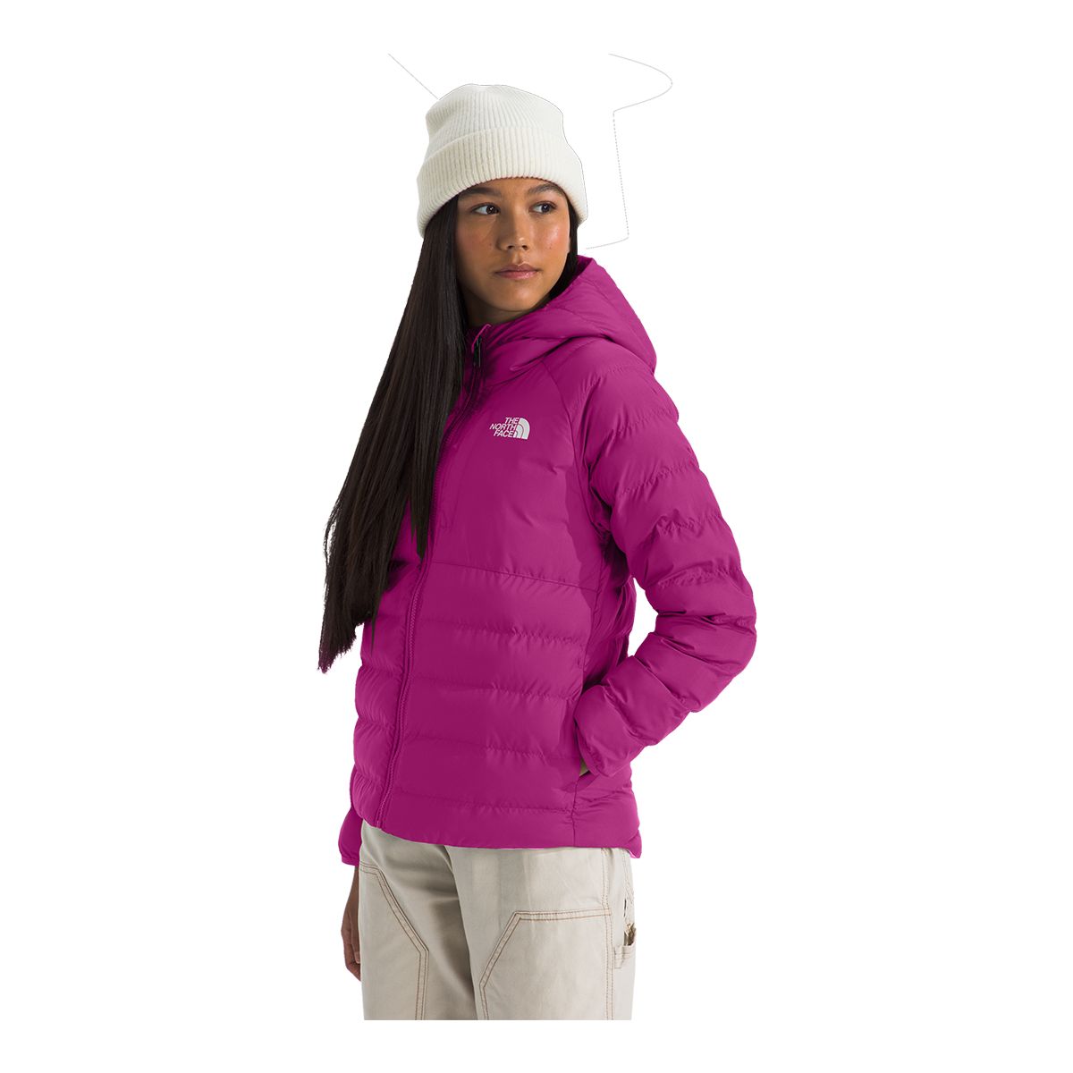 The North Face Girls'Perrito Hooded Jacket