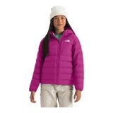 The North Face Girls'Perrito Hooded Jacket Front_Flat