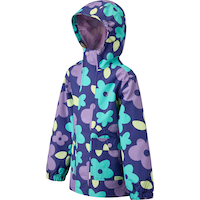 Ripzone Kids' Burnaby Water Resistant Rain Jacket Front_Angled_Left