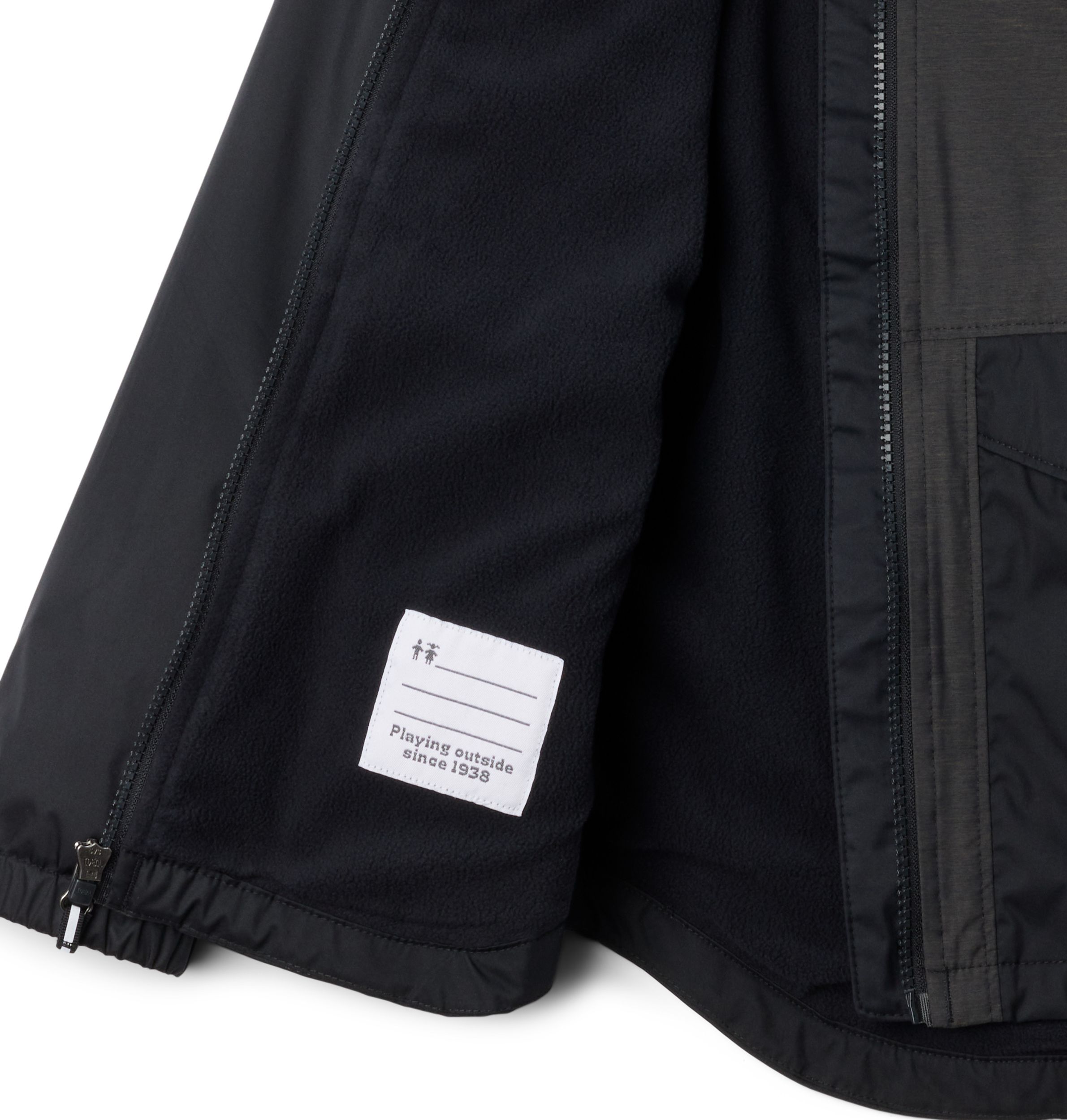 Columbia Girls' Rainy Trail Fleece Lined Jacket