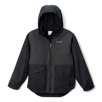 Columbia Girls' Rainy Trail Fleece Lined Jacket Front_Flat