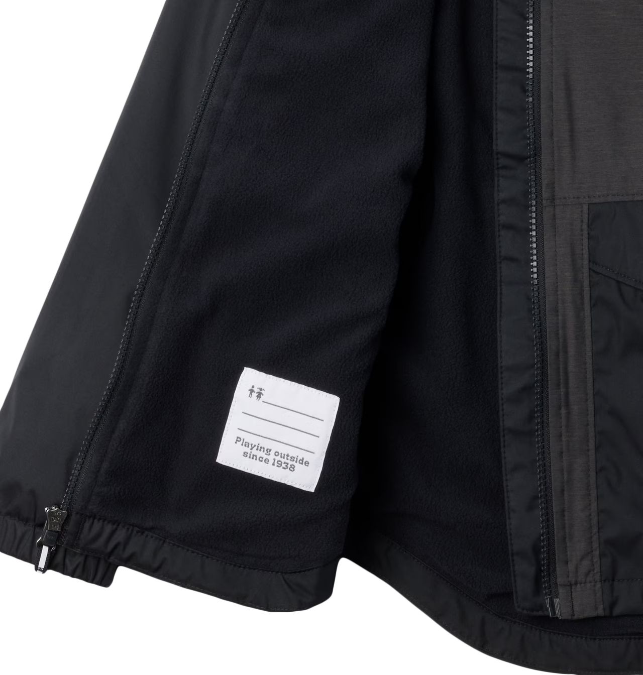 Columbia Girls' Rainy Trail Fleece Lined Jacket