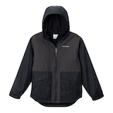 Columbia Girls' Rainy Trail Fleece Lined Jacket Front_Flat