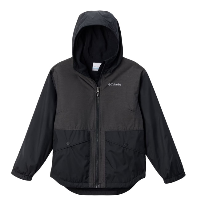 Columbia Girls' Rainy Trail Fleece Lined Jacket
