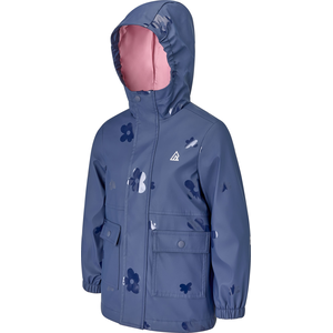 Ripzone Kids' Burnaby PU Fleece Rain Jacket