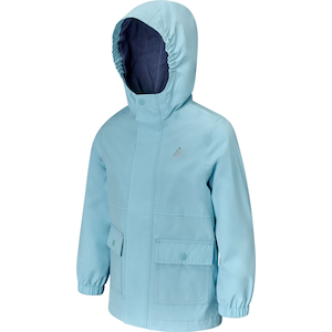 Ripzone Girls' Burnaby Fleece Rain Jacket