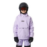 Helly Hansen Junior Kids' Powder Softshell Hoodie Front_Flat