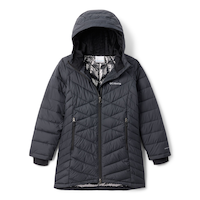 Columbia Girls' Heavenly™ II Long Insulated Jacket Front_Flat