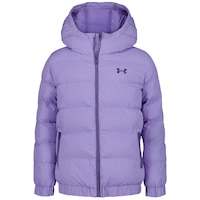 Under Armour Kids' Prime Insulated Hooded Puffer Jacket Front_Flat