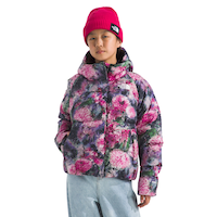 The North Face Kids' Down Hooded Winter Coat Front_Flat