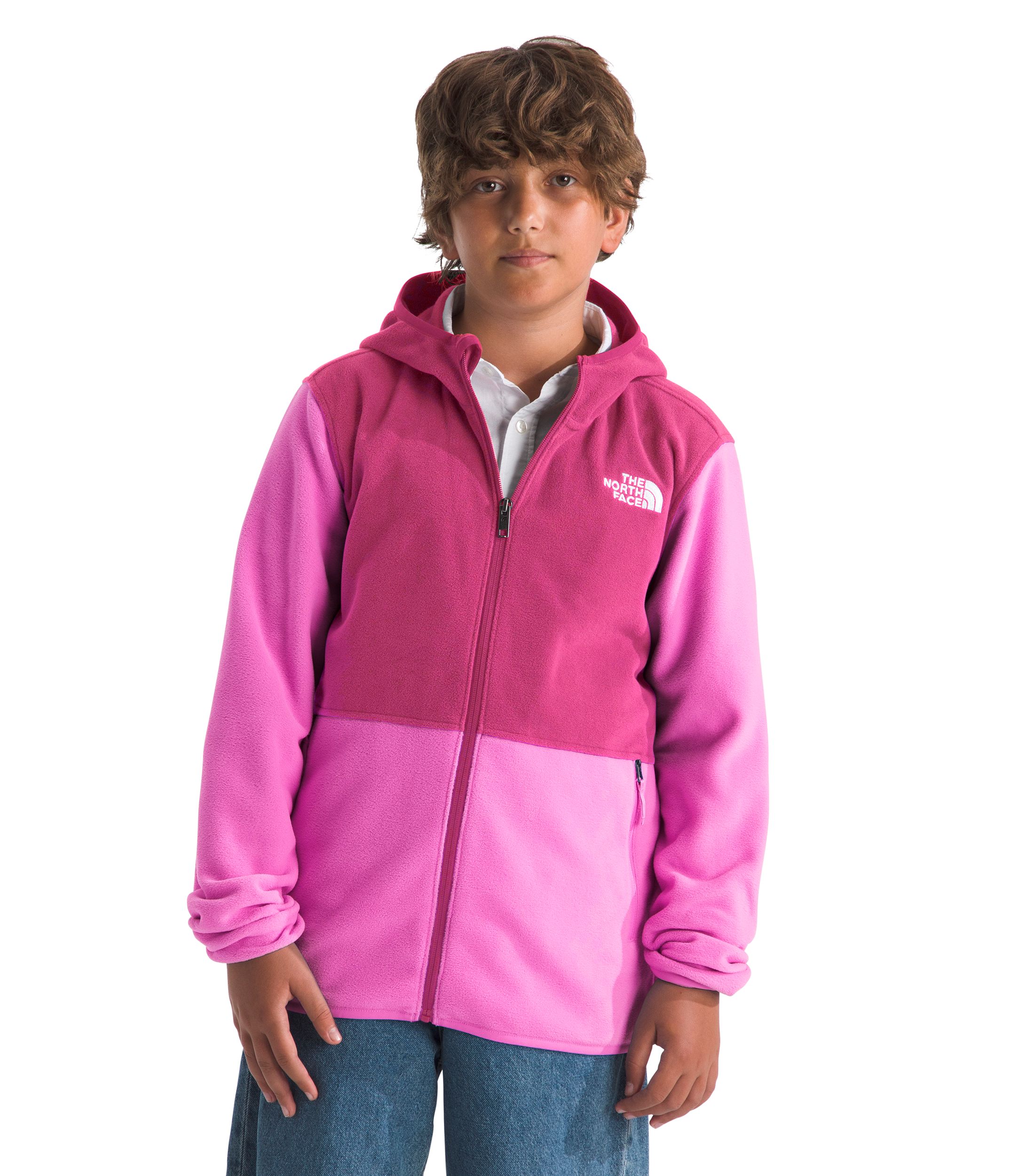 The North Face Kids' Glacier Full Zip Fleece Hoodie