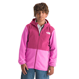 The North Face Kids' Glacier Full Zip Fleece Hoodie Front_Flat