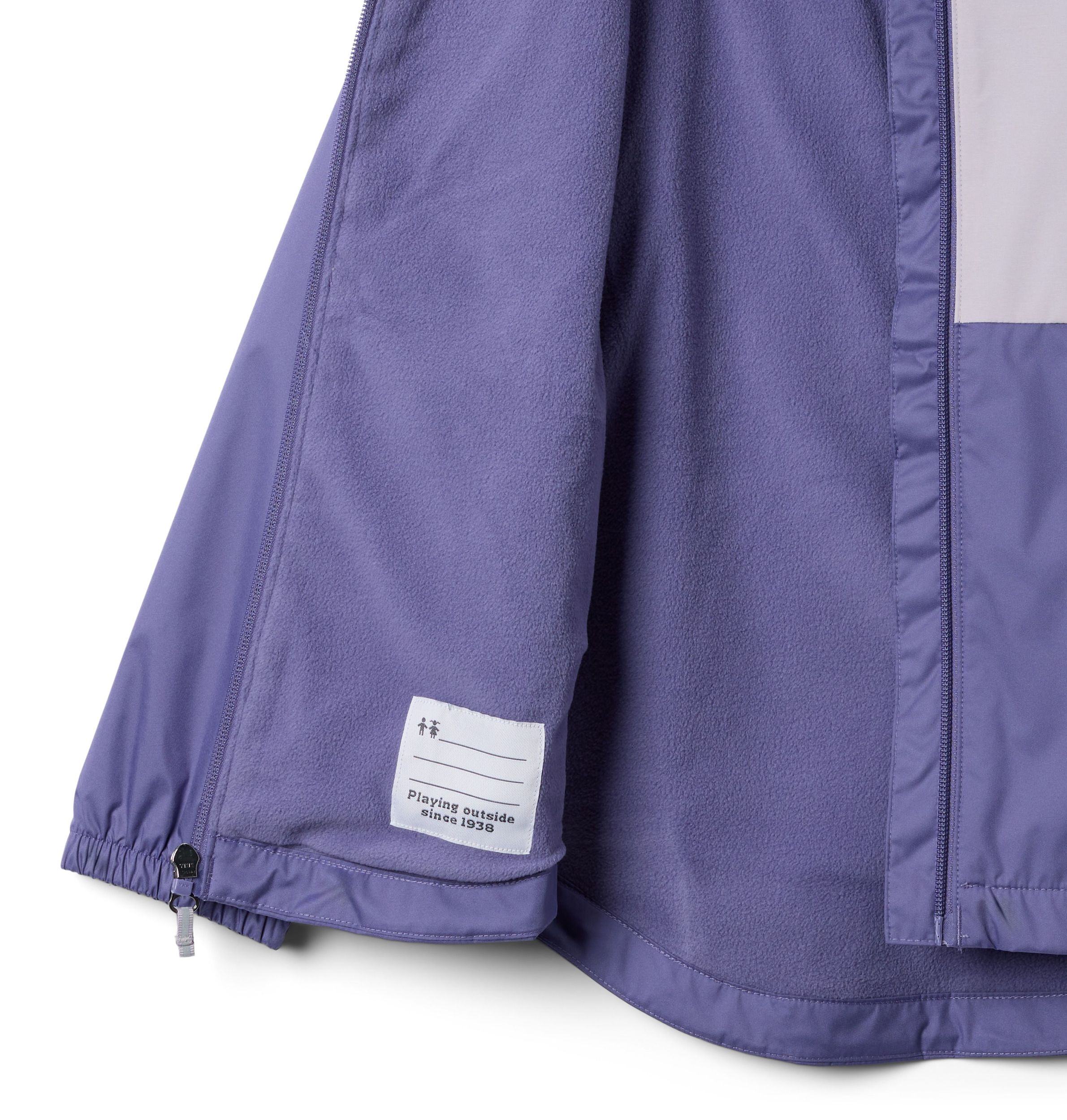 Columbia Girls' Rainy Trails™ II Fleece Lined Shell Jacket