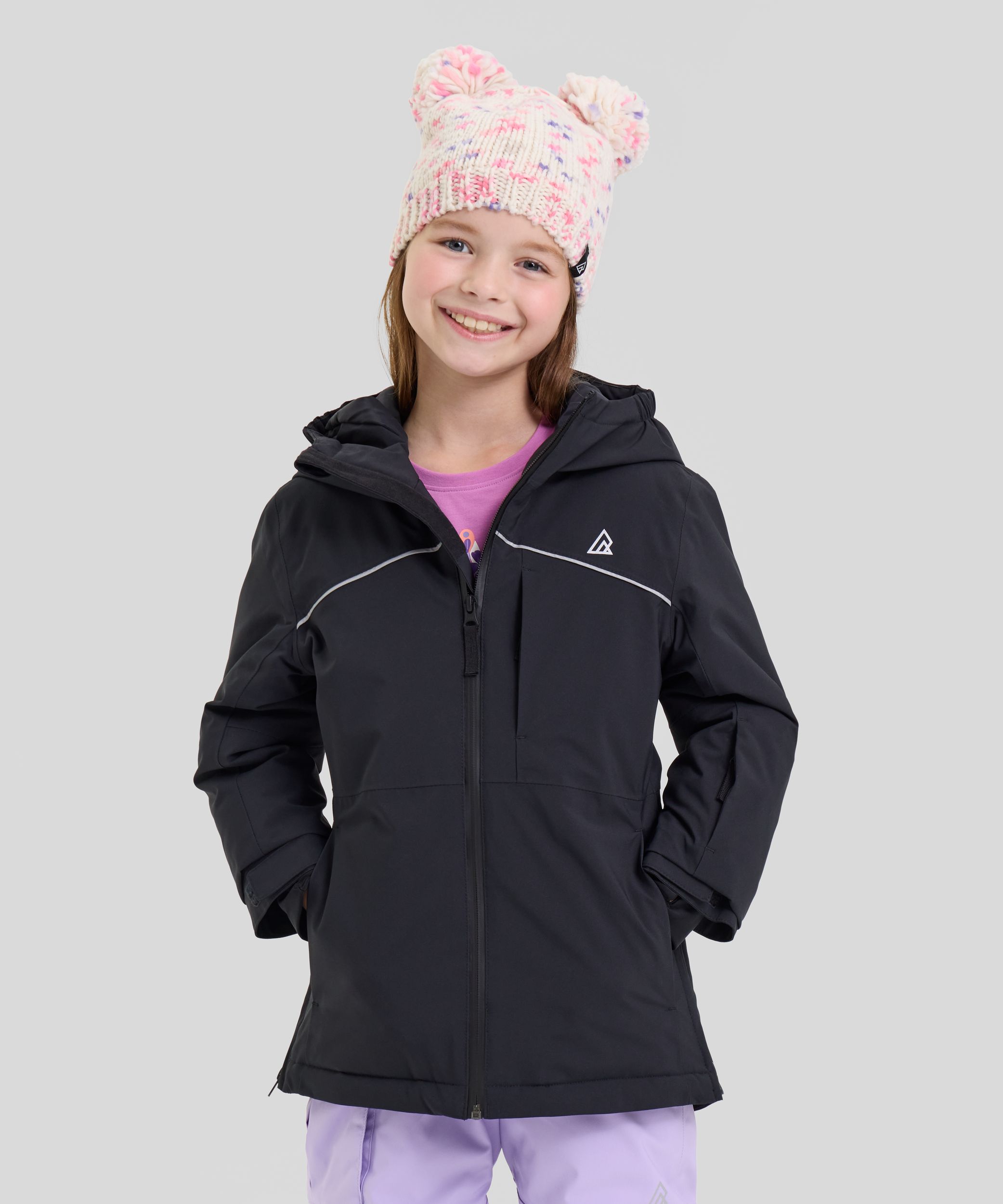 Ripzone Kids' Cascade 2.0 Insulated Ski Jacket