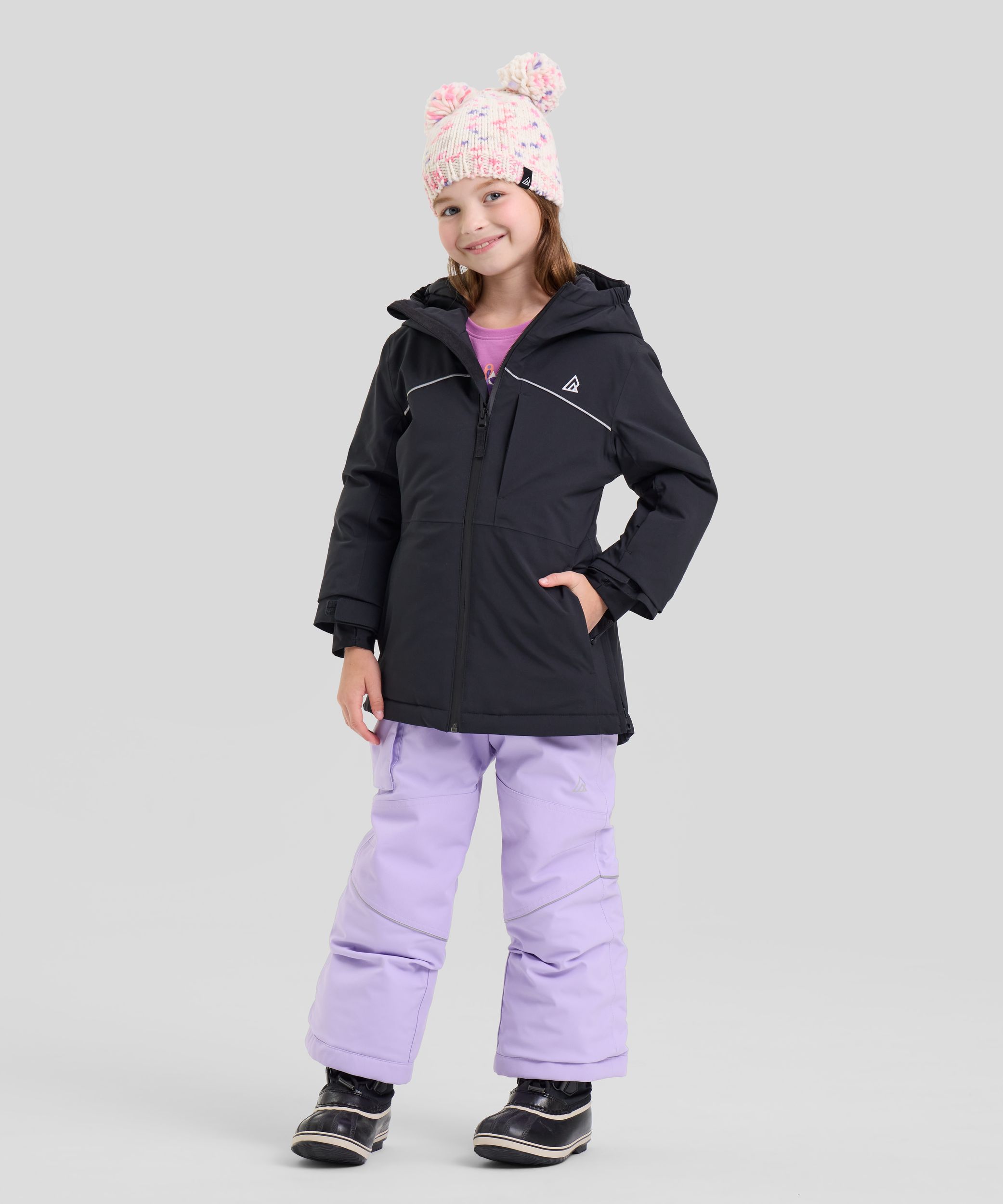 Ripzone Kids' Cascade 2.0 Insulated Ski Jacket