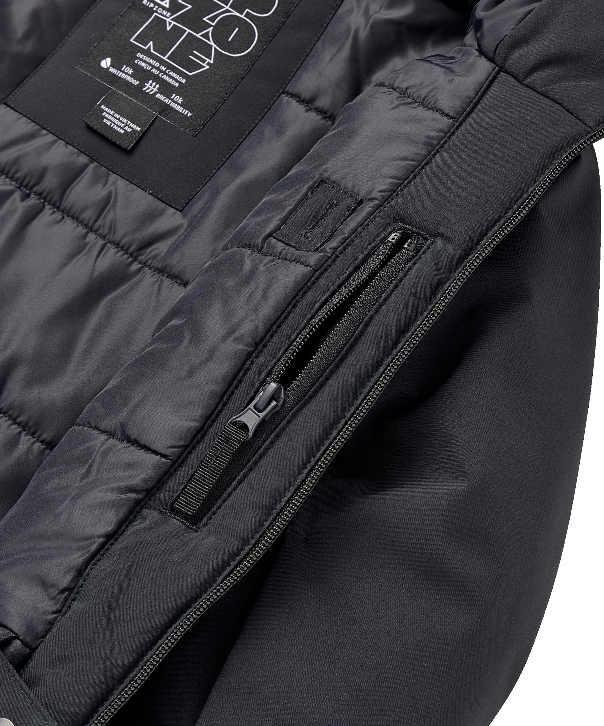 Ripzone Kids' Cascade 2.0 Insulated Ski Jacket