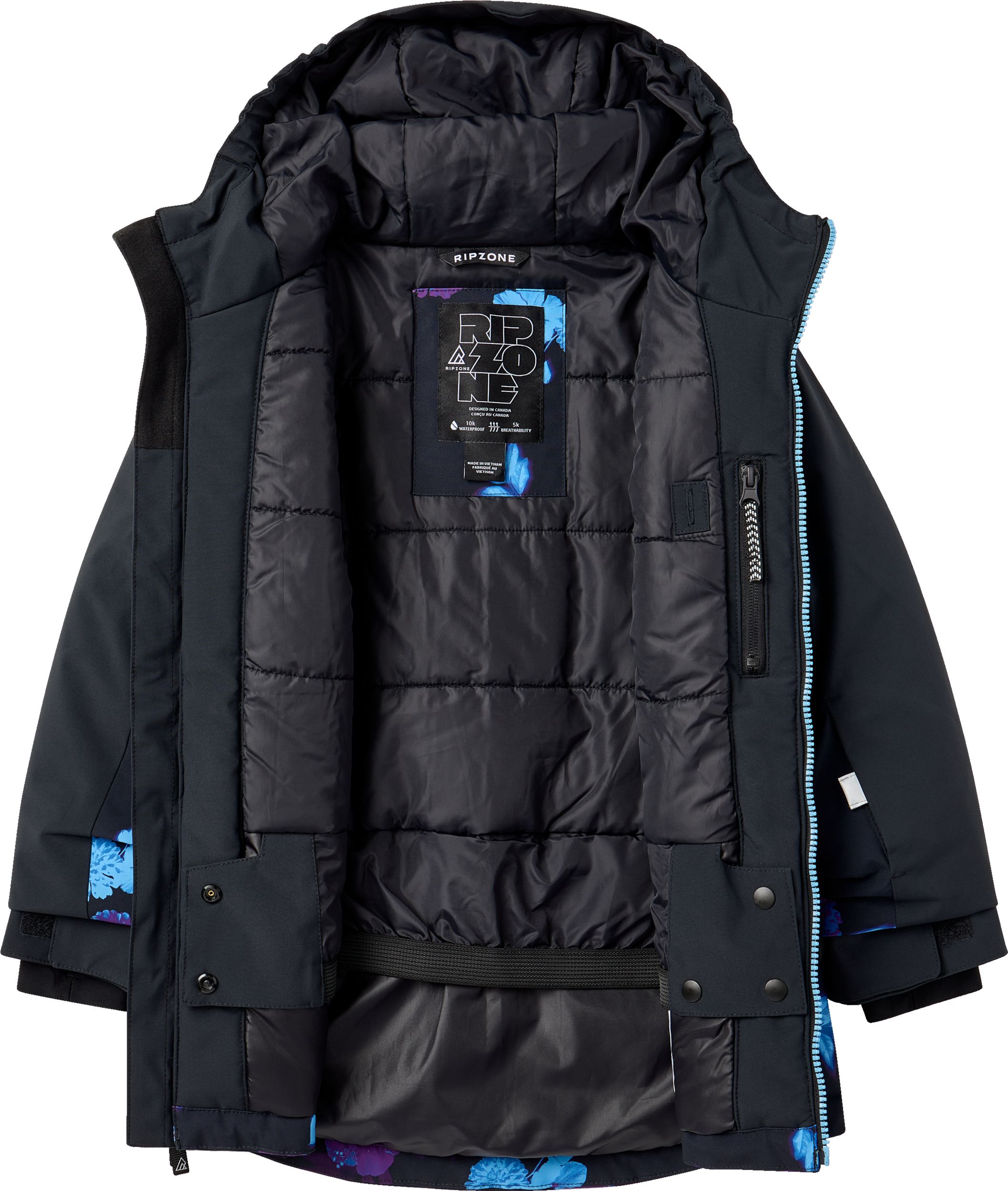 Ripzone Kids' Snowbowl 2.0 Insulated Winter Jacket
