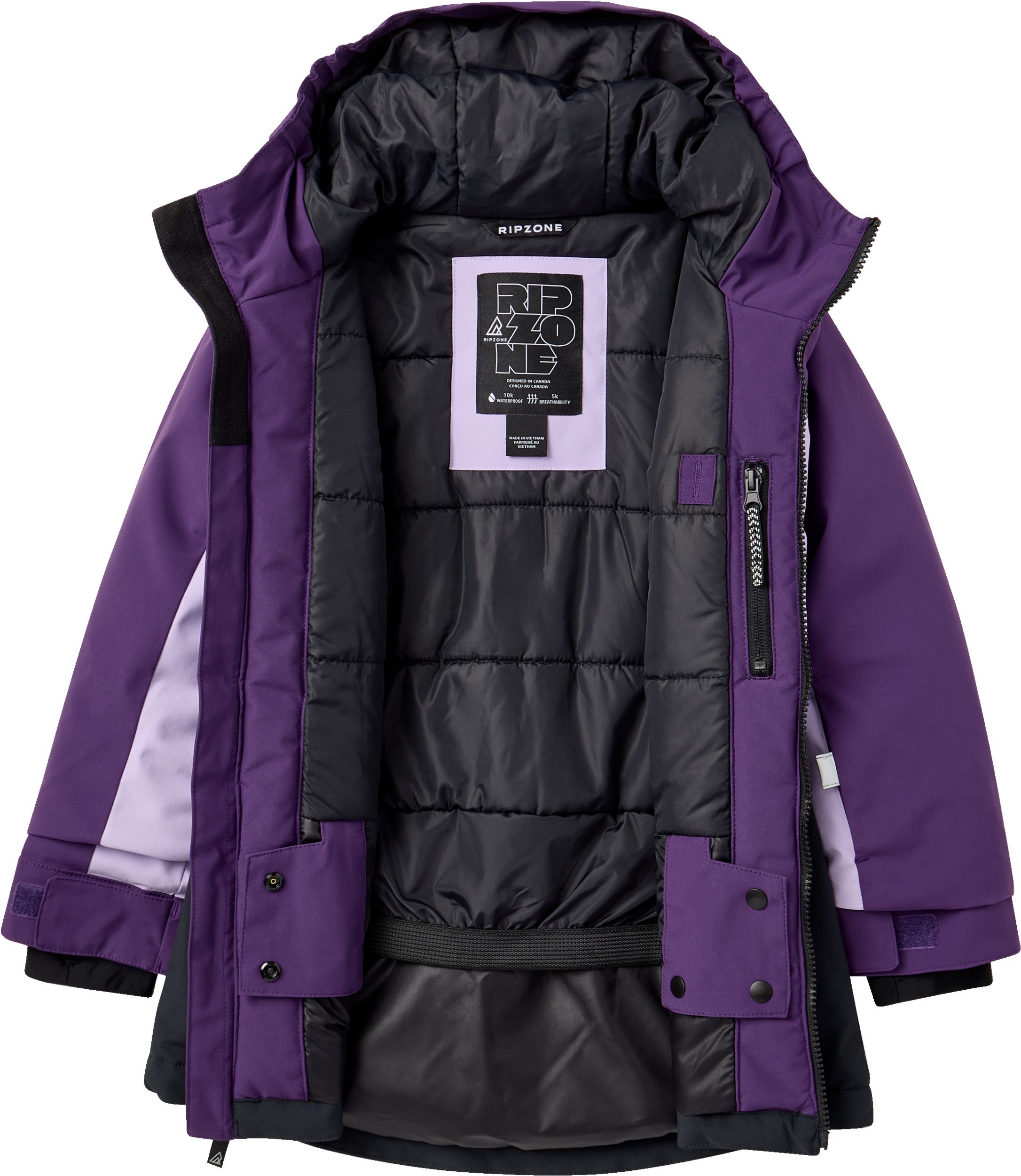 Ripzone Kids' Snowbowl 2.0 Insulated Winter Jacket