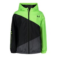 Under Armour Toddler Boys' 4-7 Wintuck Asymetrical Windbreaker Jacket Front_Flat