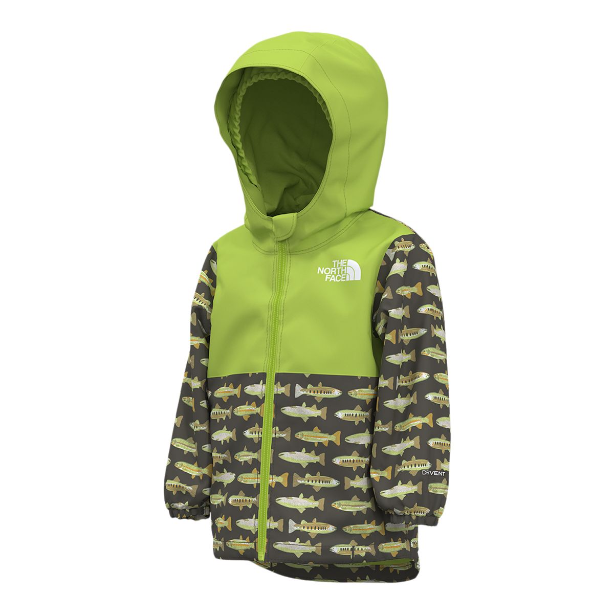 North face boys sales zipline rain jacket