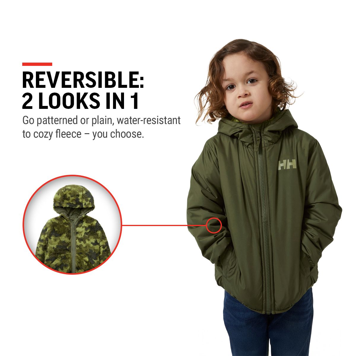 Helly Hansen Boys' (2-7) Champ Reversible Jacket