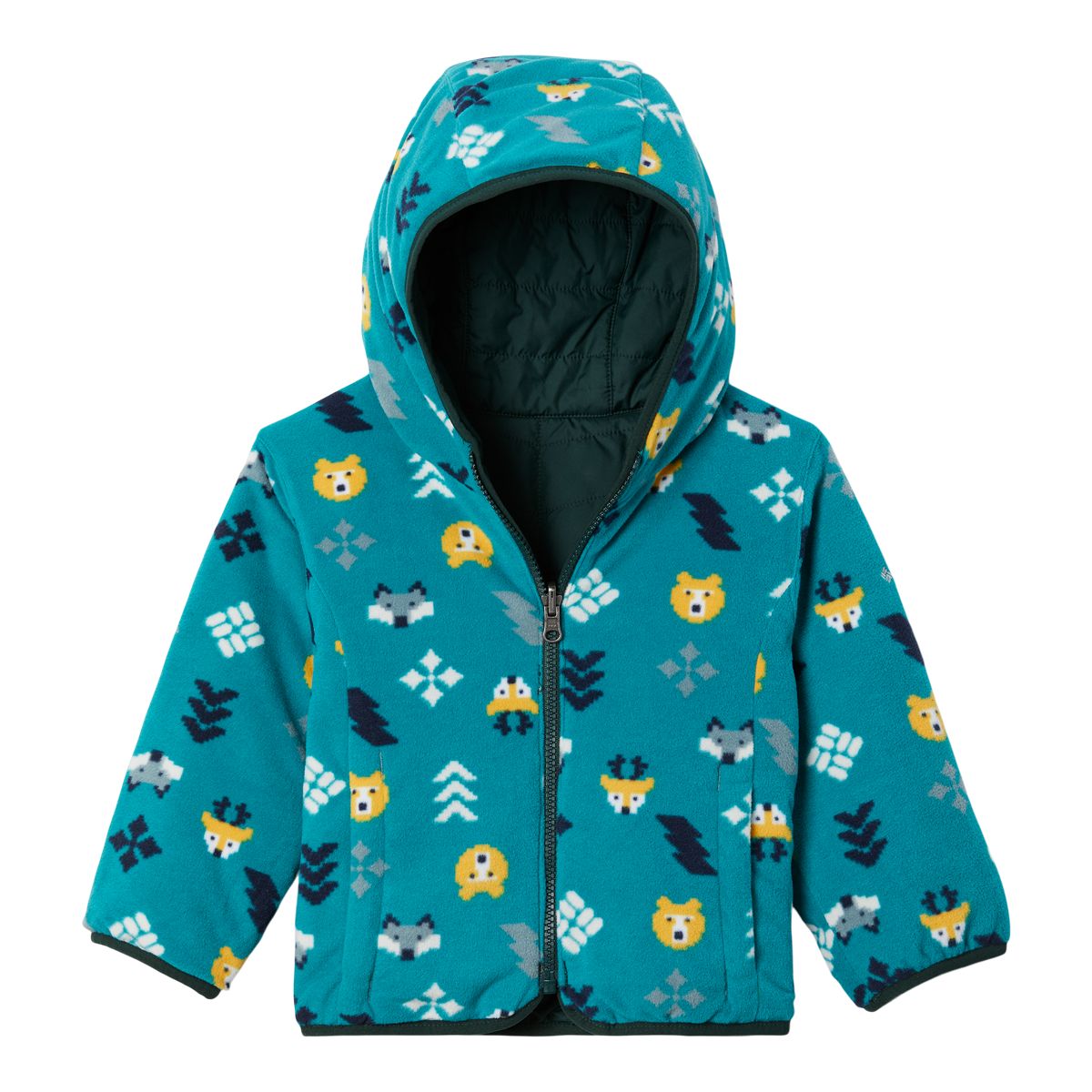 Columbia Toddler Boys' 2-4 Double Trouble Reversible Jacket