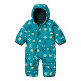 Columbia Infant Boys' Powder Lite Reversible Bunting Suit Front_Flat