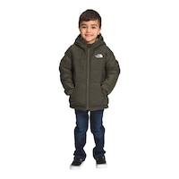 The North Face Toddler Boys' 2-7 Perrito Reversible Hooded Jacket Front_Flat