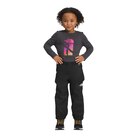 Helly Hansen Junior Moss Pant - Pantalon Imperméable Enfant Noir - Protection Pluie HELOX+