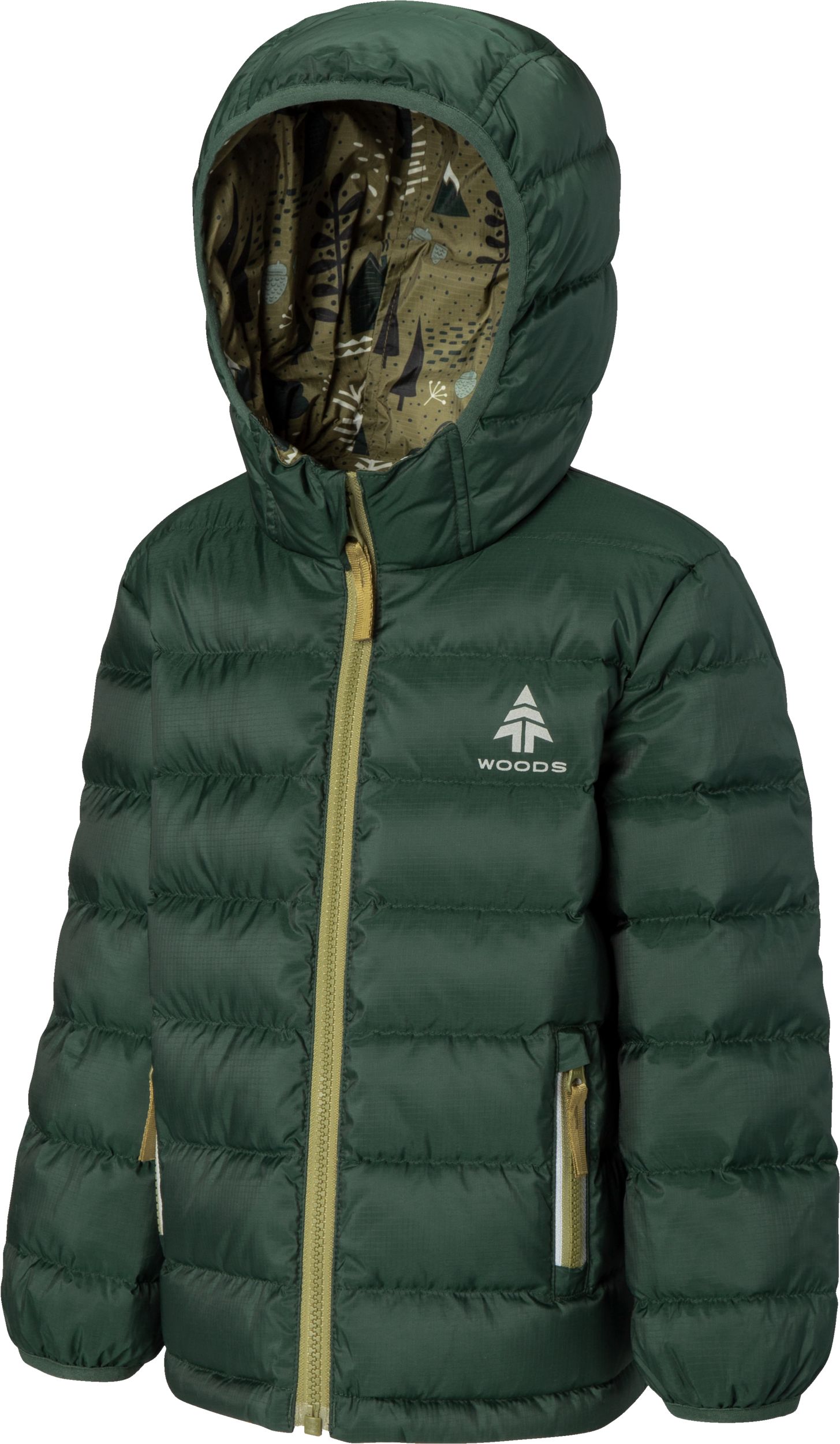 Boys green hotsell puffer jacket