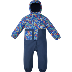 Ripzone Toddler Boys' 2-6 Fleece Cloudburst Rainsuit