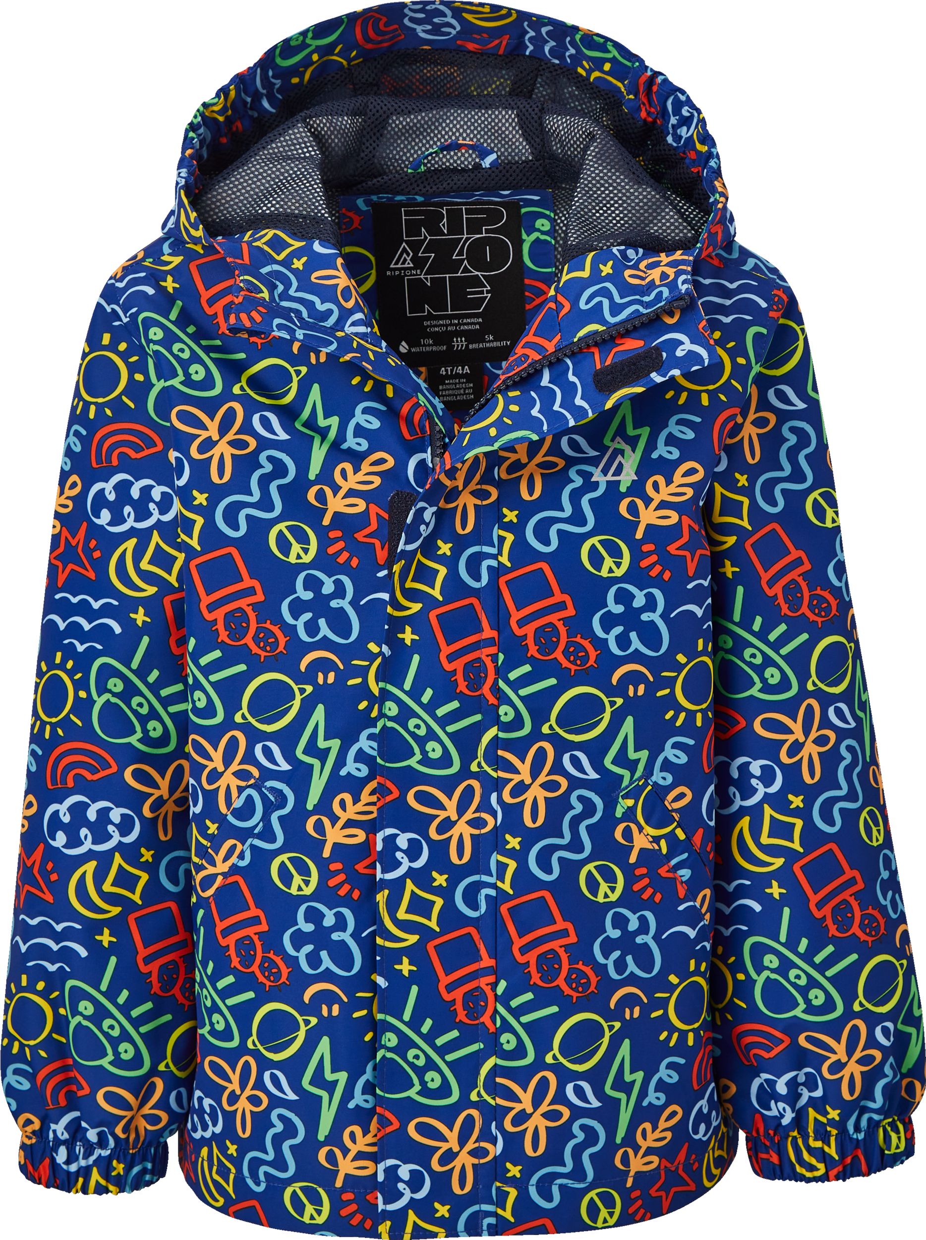Ripzone Kids' Huron 2.0 Rain Jacket