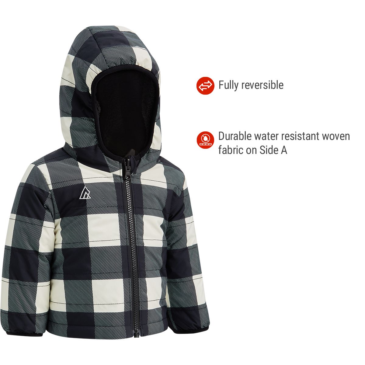 Ripzone Infant Boys' BB Ripley Reversible Jacket