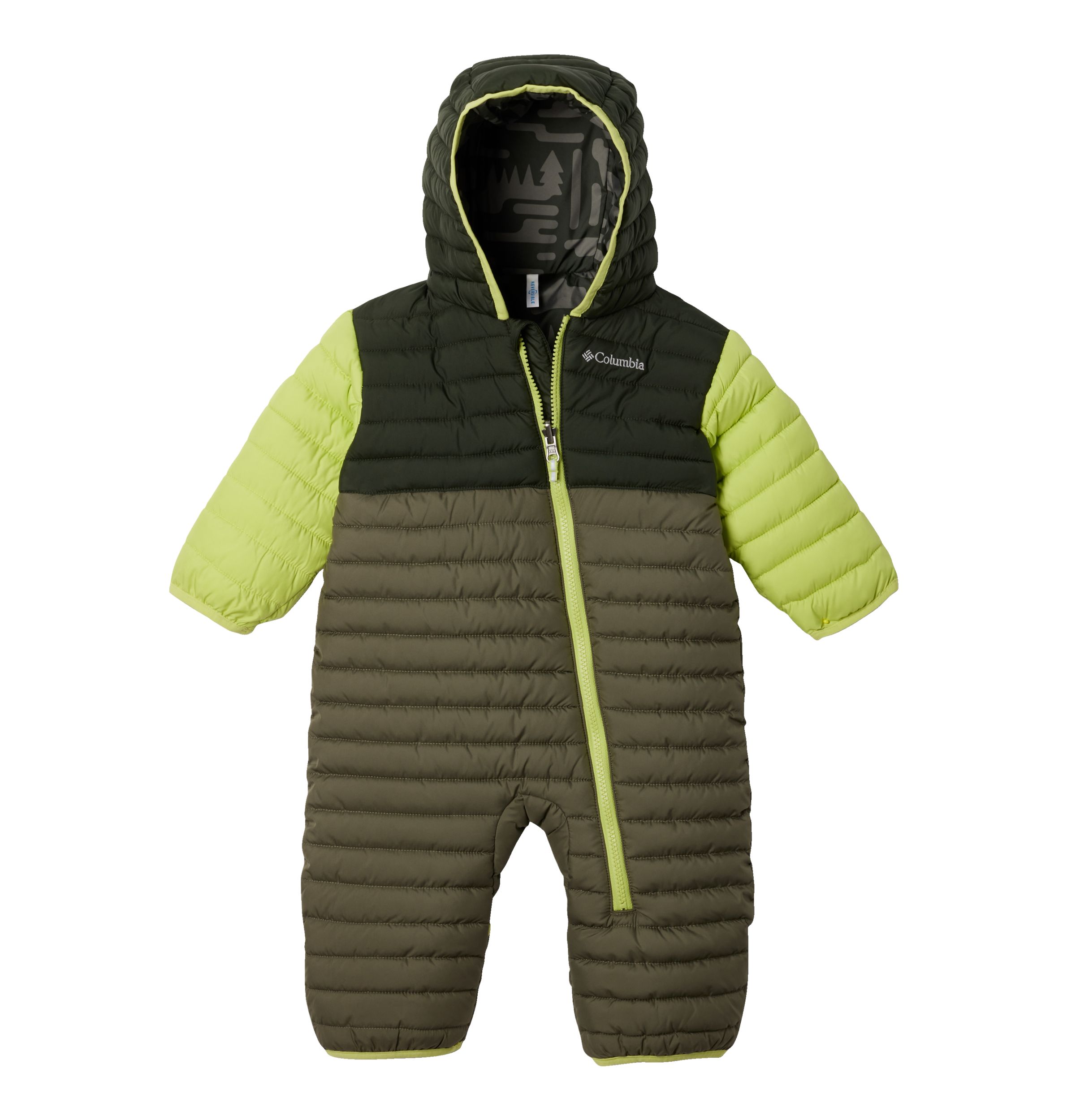 SportChek has Columbia Infant Powder Reversible Bunting Suit