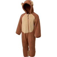 Ripzone Toddler BB Grizzly Fleece Bunting Suit Front_Angled_Left