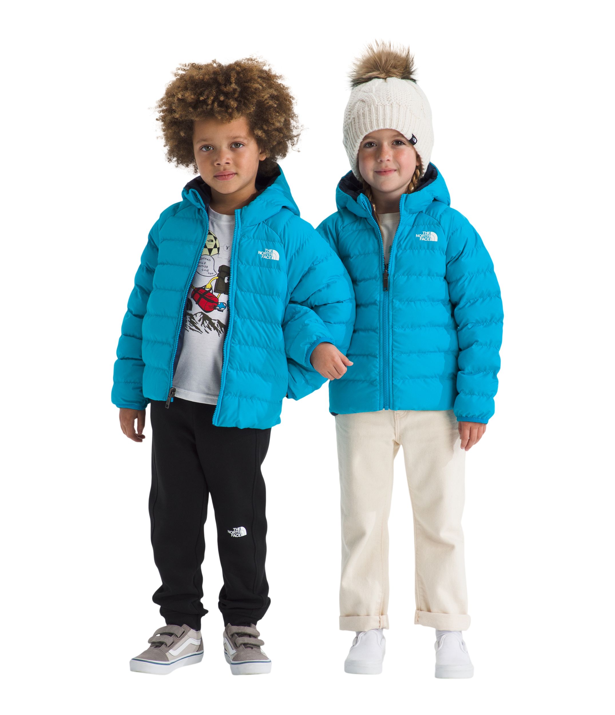 The North Face Toddler Kids' Reversible Perrito Hooded Jacket