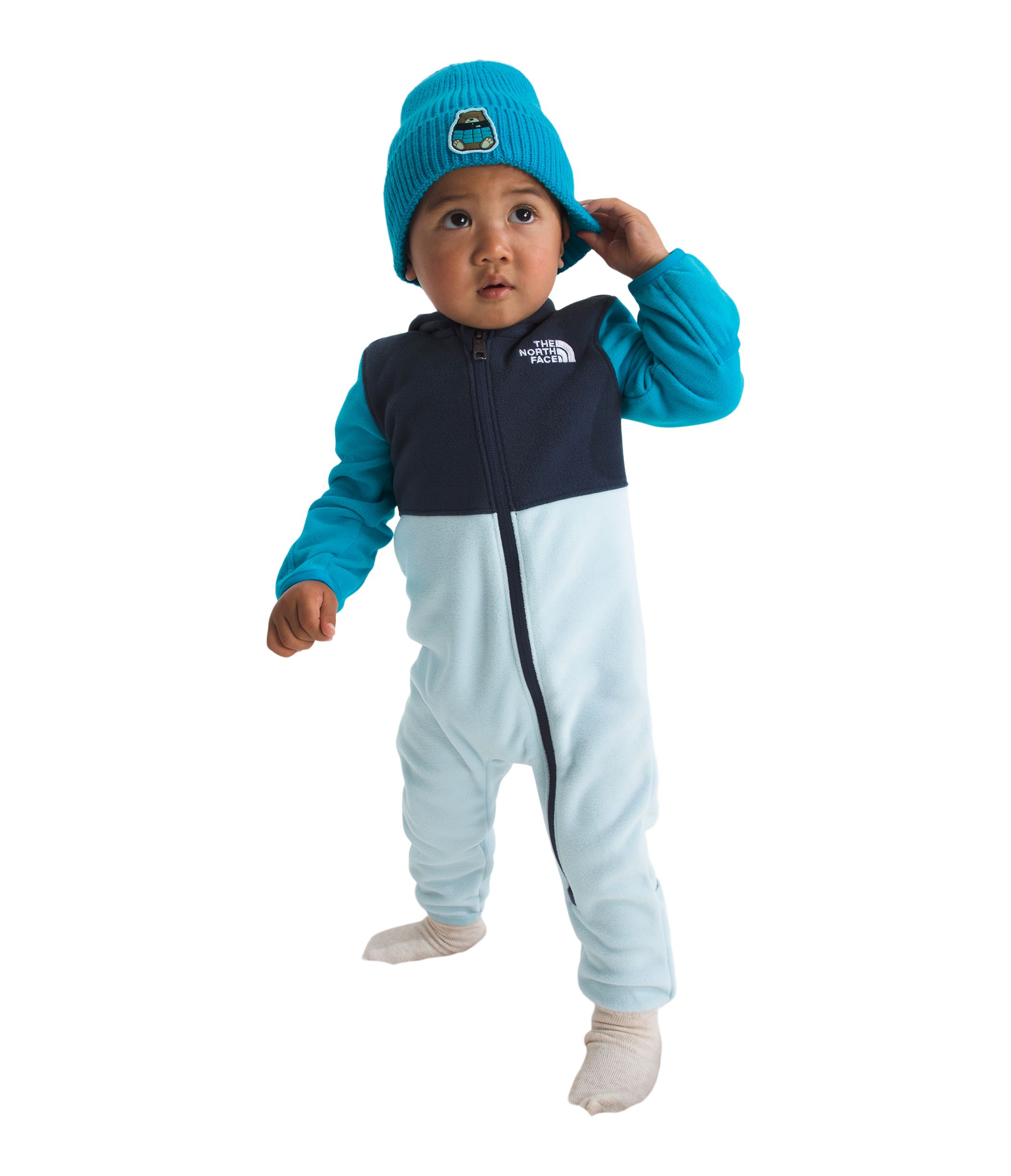 The North Face Infant Kids' Glacier One Piece Fleece Set