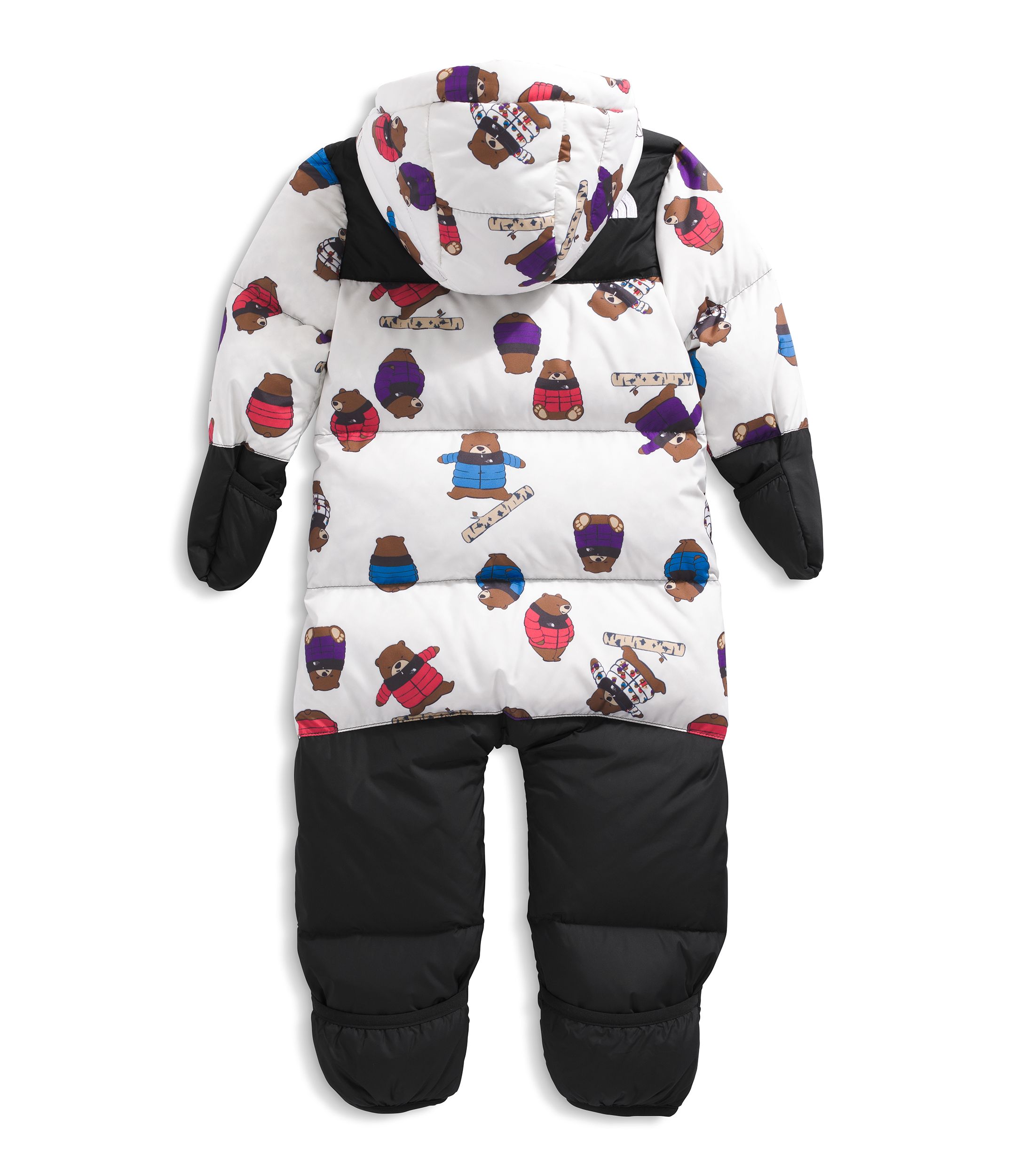 The North Face Infant Kids' Retro Printed One Piece Winter Suit