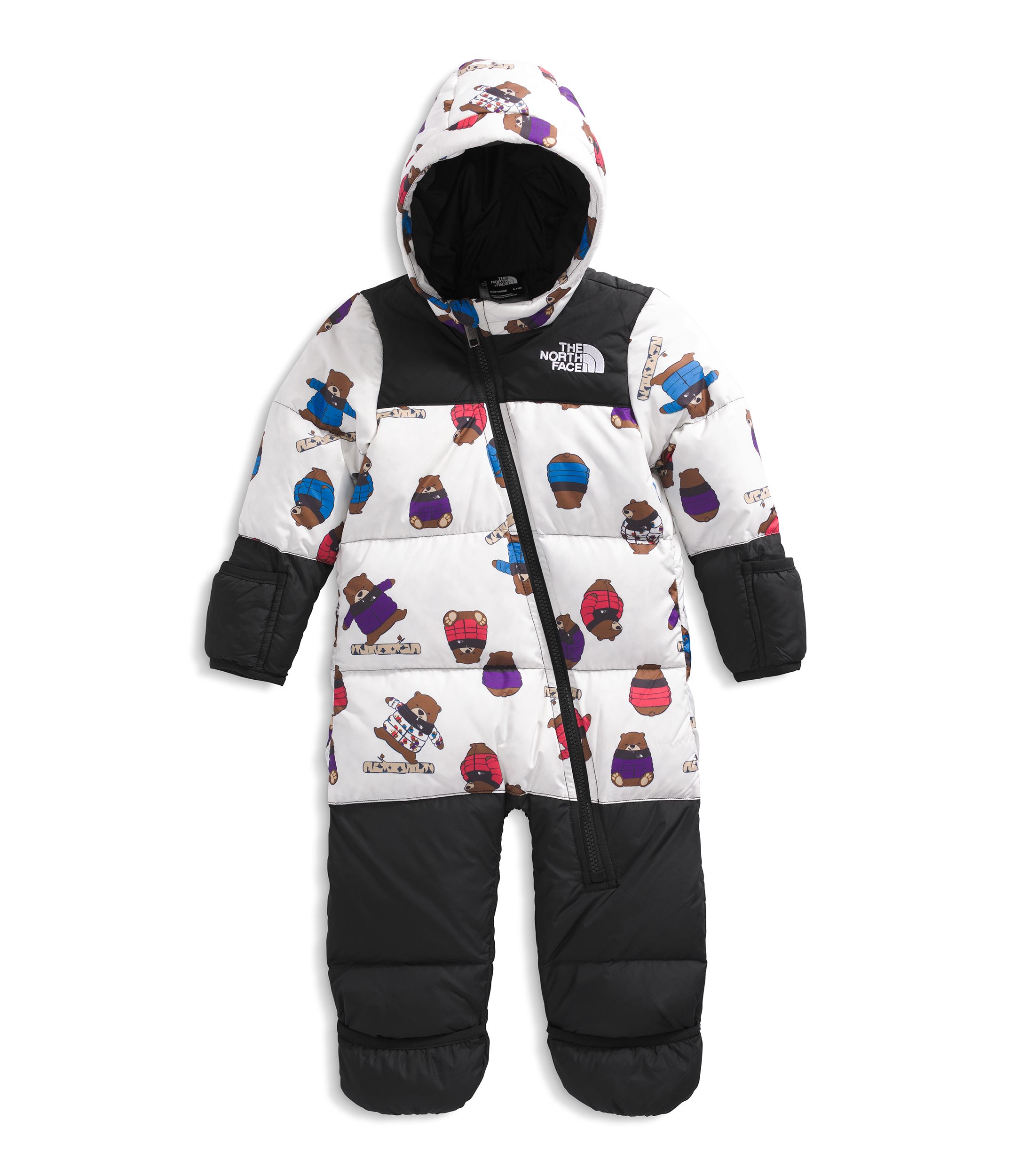 The North Face Infant Kids' Retro Printed One Piece Winter Suit