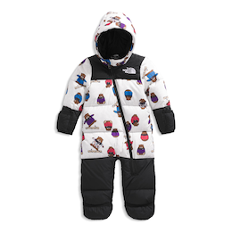 The North Face Infant Kids' Retro Printed One Piece Winter Suit